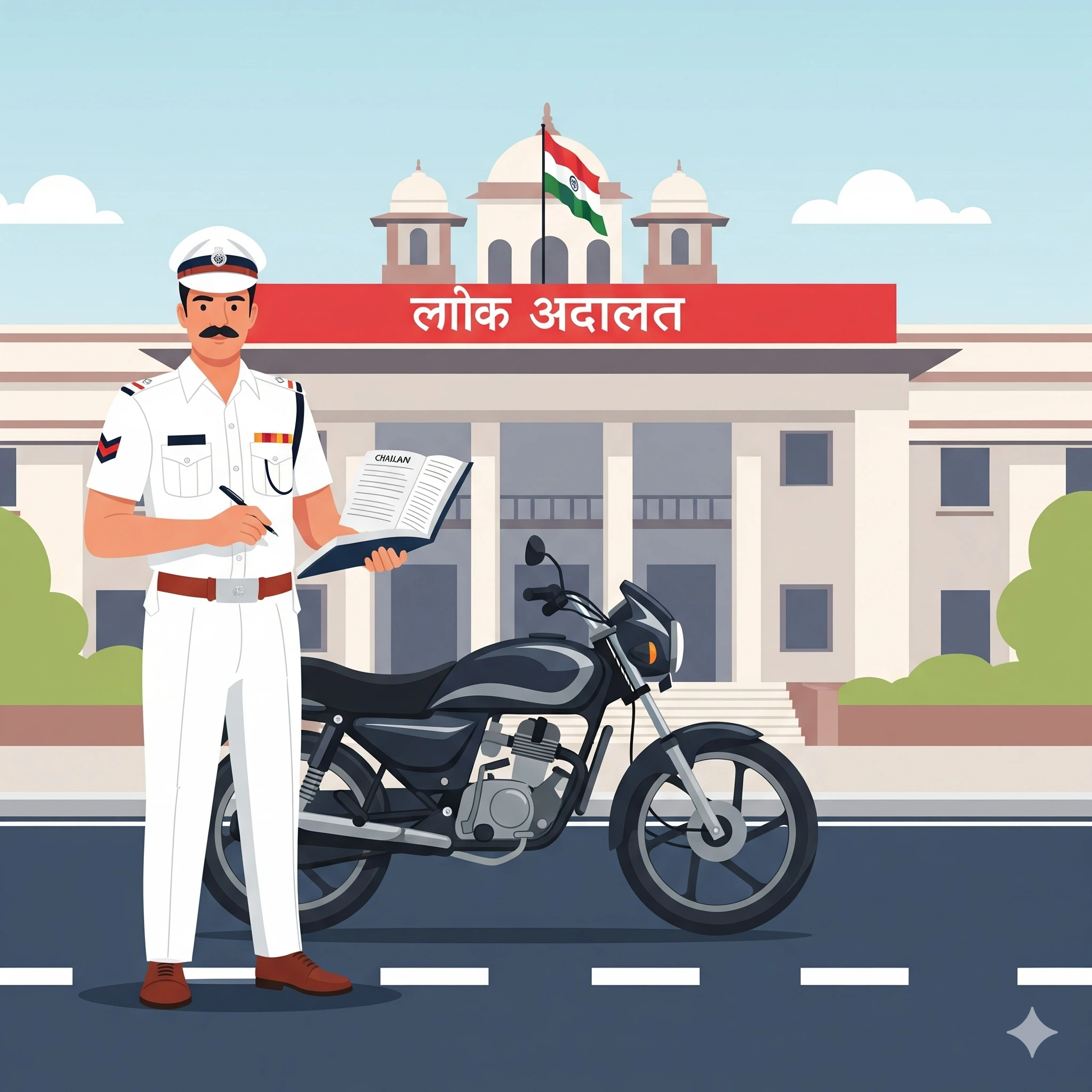 Traffic Challan हटवाने का सबसे आसान तरीका! Lok Adalat 2025 में कैसे मिलेगी माफी जानें